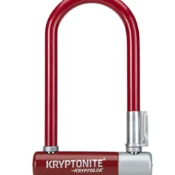 Kryptonite Antivol Kryptolock Mini U 11 Kryptonite Antivol Kryptolock Mini U -Magasin De Vélos 002024 red front facing
