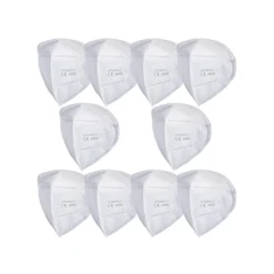 Lot De 10 Filtres FFP2 Pour Masque Anti-pollution Frogmask