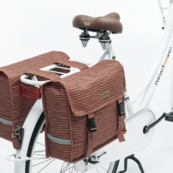 Double Sacoche Vélo New Looxs Fiori - 30 Litres -Magasin De Vélos 230183 fiori double nomi red fiets