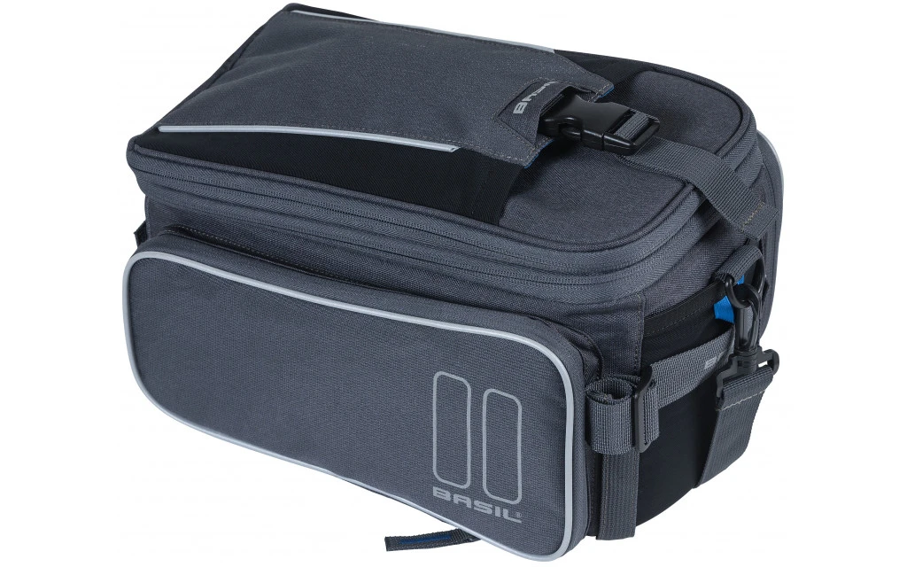 Sacoche Porte-Bagages Basil Grise 3 Sacoche Porte-Bagages Basil Grise