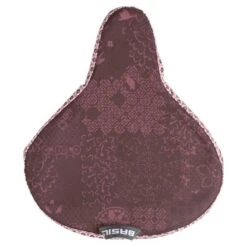 Couvre Selle Vélo Imperméable Basil Bohême Rouge