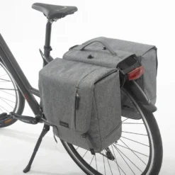 Double Sacoche Vélo New Looxs Nova Amovible 32 Litres -Magasin De Vélos 8714827989500 526337 nova double detachable grey bike