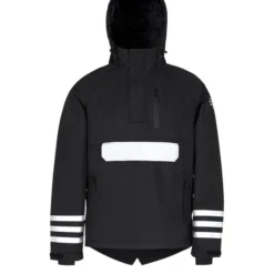 Anorak Pluie Urban Circus -Magasin De Vélos anorak reflechissant velo optimiste noir ghost face urban circus fondblanc 600x