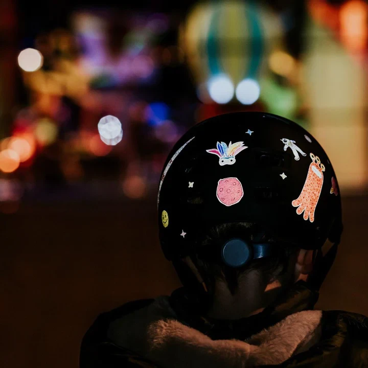 Stickers Autocollants Décoratifs Casque Monstre 5 Stickers Autocollants Décoratifs Casque Monstre – Image 3