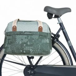 BASIL Sacoche Arrière Boheme Jade 18l -Magasin De Vélos basil boheme carry all bag 18 liter green 5