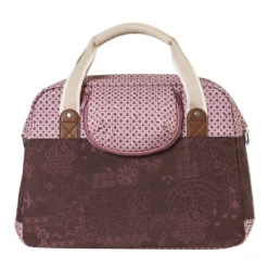 Sacoche Arrière Basil Boheme Rouge 18l -Magasin De Vélos basil boheme carry all single bike bag 18l red 2