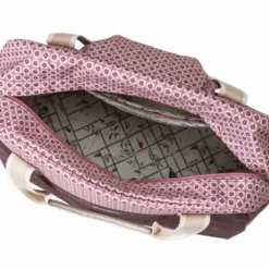 Sacoche Arrière Basil Boheme Rouge 18l -Magasin De Vélos basil boheme carry all single bike bag 18l red 4