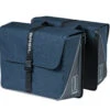 Sacoches Basil Bleues Imperméable 35l -Magasin De Vélos basil forte double bicycle bag 35 liter blue black