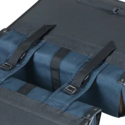Sacoches Basil Bleues Imperméable 35l -Magasin De Vélos basil forte double bicycle bag 35 liter blue black 3