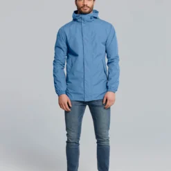 Veste Imperméable Vélo Basil Hoga Bleu -Magasin De Vélos basil hoga bicycle rain jacket unisex blue