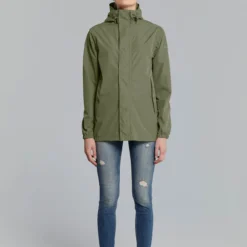 Veste Imperméable Basil Hoga Unisexe -Magasin De Vélos basil hoga bicycle rain jacket unisex green 4