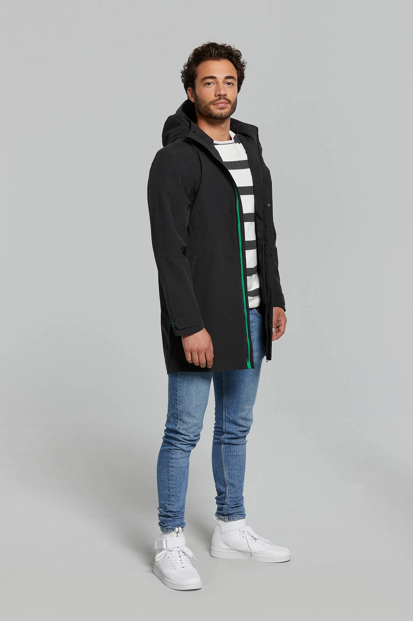 Parka Imperméable Basil Mosse Homme 10 Parka Imperméable Basil Mosse Homme – Image 8