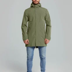 Parka Imperméable Basil Mosse Homme 12 Parka Imperméable Basil Mosse Homme -Magasin De Vélos basil mosse bicycle rain parka men green 2
