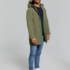 Parka Imperméable Basil Mosse Homme 13 Parka Imperméable Basil Mosse Homme -Magasin De Vélos basil mosse bicycle rain parka men green 3