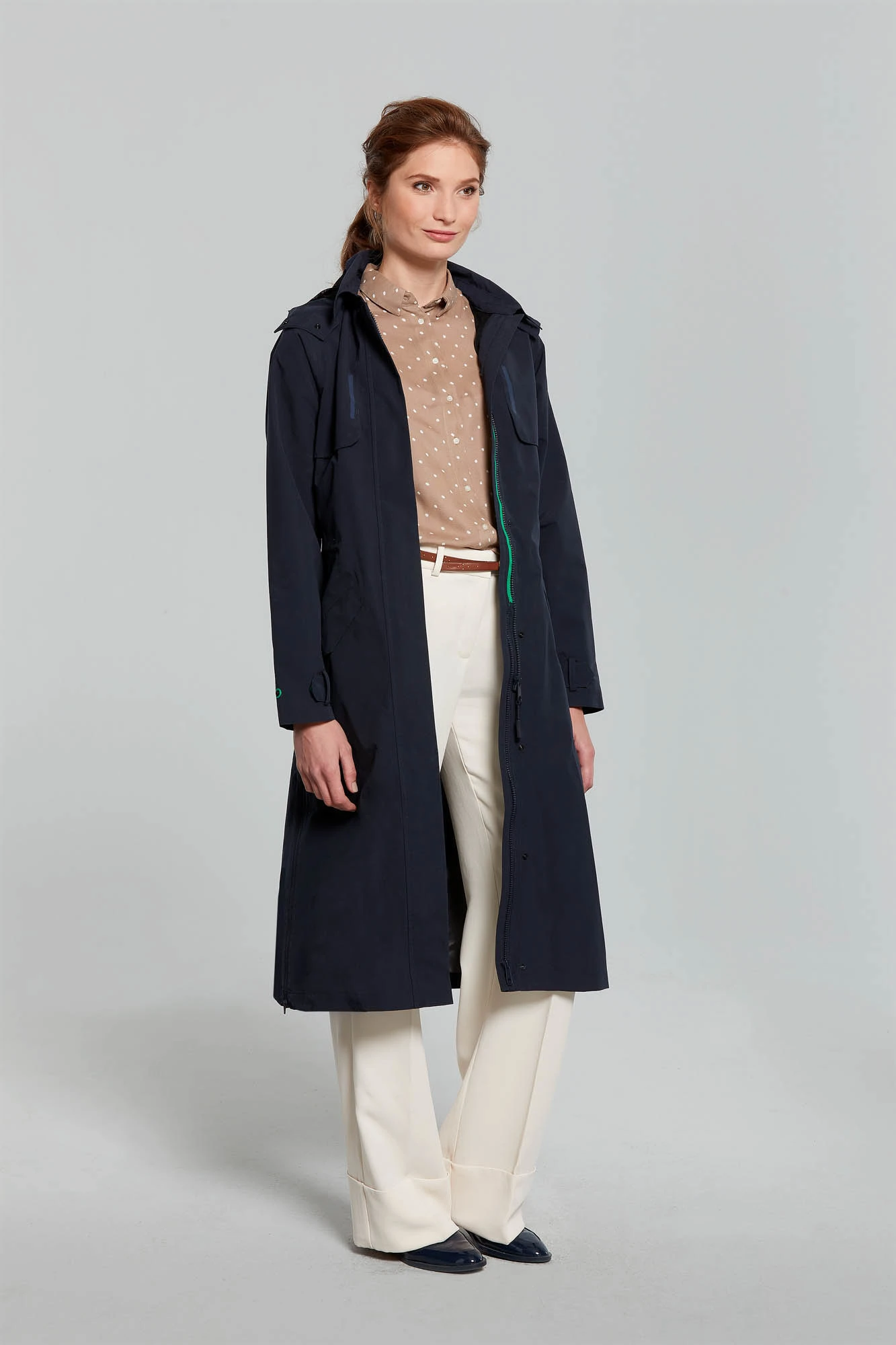 Trench Basil Mosse Femme 8 Trench Basil Mosse Femme – Image 6