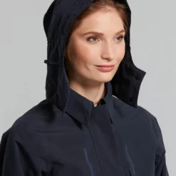 Trench Basil Mosse Femme 17 Trench Basil Mosse Femme -Magasin De Vélos basil mosse bicycle rain trenchcoat women blue 6