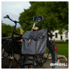 Sacoche Arrière Imperméable Basil 20 L 10 Sacoche Arrière Imperméable Basil 20 L -Magasin De Vélos basil urban dry business fietstas 20 liter dark gr 3