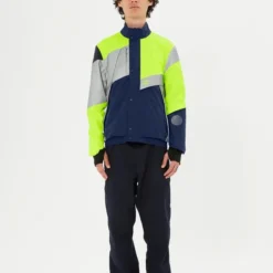 Blouson Design Réfléchissant Urban Circus Clasica -Magasin De Vélos blouson velo impermeable urban circus clasica bleu marine jaune