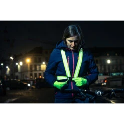 WOWOW Harnais Réfléchissant Vélo Fluo -Magasin De Vélos bretelles fluo velo urbain