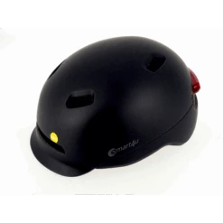 Casque Vélo Urbain Alarme SOS -Magasin De Vélos casque city noir 1
