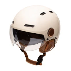 Marko Helmets Cadence (7 Couleurs, 2 Visières) -Magasin De Vélos casque de velo marko helmet blanc creme velo femme