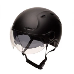 Marko Helmets Cadence (7 Couleurs, 2 Visières) -Magasin De Vélos casque marko noir mat cadence