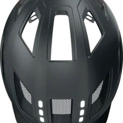 Casque Vélo Abus Hyban 2.0 LED (4 Couleurs) -Magasin De Vélos casque velo abus ventilation hyban 2 0 led noir