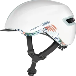 Abus Casque à Visière Design Et Réglable Hud Y (5 Modèles) 15 Abus Casque à Visière Design Et Réglable Hud Y (5 Modèles) -Magasin De Vélos casque velo femme visiere original abus hud y flower white