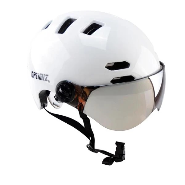 Casque Vélo Urbain à Visière (écran Fumé) 0380 Optimiz 9 Casque Vélo Urbain à Visière (écran Fumé) 0380 Optimiz – Image 7