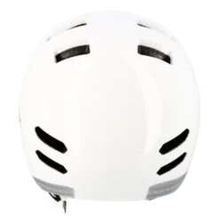Casque Clignotant Direction Optimiz 0370 -Magasin De Vélos casque velo urbain femme blanc brillant connecte optimiz