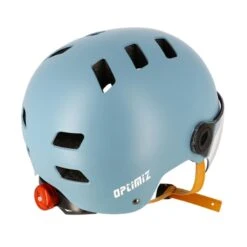 Casque Cycliste Urbain Avec Visière (3 Couleurs) 9 Casque Cycliste Urbain Avec Visière (3 Couleurs) -Magasin De Vélos casque velo visiere femme pas cher optimiz