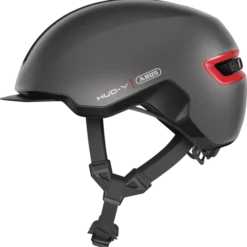 Abus Casque à Visière Design Et Réglable Hud Y (5 Modèles) 12 Abus Casque à Visière Design Et Réglable Hud Y (5 Modèles) -Magasin De Vélos casque velo visiere homme abus hud y titan side