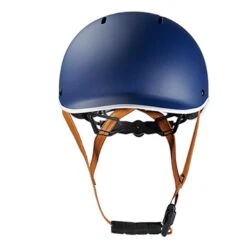 Casque Bol Vélo Optimiz (3 Couleurs) -Magasin De Vélos casque velotaf bleu sangles cuir optimiz