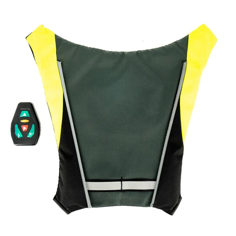 Dossard 48 Leds Clignotants Rechargeable USB 3 Dossard 48 Leds Clignotants Rechargeable USB