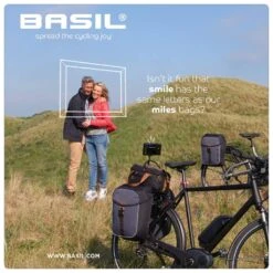 Sacoche Vélo Convertible Sac à Dos BASIL -Magasin De Vélos gamme sacoche velo basil