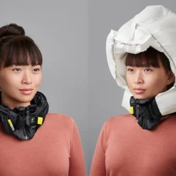 Casque Airbag Vélo Hovding 3.0 -Magasin De Vélos hovding 3 casque airbag cycliste mannequin zoom