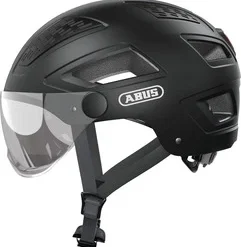 Casque Abus Hyban 2.0 Ace Avec Visière -Magasin De Vélos hyban 2 0 ace velvet black