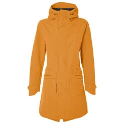 Parka Imperméable Basil Mosse Femme -Magasin De Vélos parka de pluie basil mosse femme orange