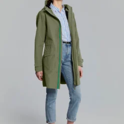 Parka Imperméable Basil Mosse Femme -Magasin De Vélos parka impermeable basil mosse femme