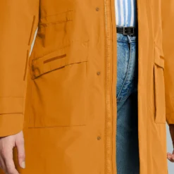 Parka Imperméable Basil Mosse Femme -Magasin De Vélos parka technique velo basil mosse femme orange