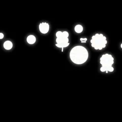 Autocollants Rétroréfléchissants Petites Fleurs -Magasin De Vélos stickers reflechissants visible fleurs gwe multicolore velo trottinette securite brillant casque 900x