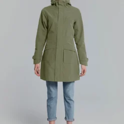 Parka Imperméable Basil Mosse Femme -Magasin De Vélos trench velo basil
